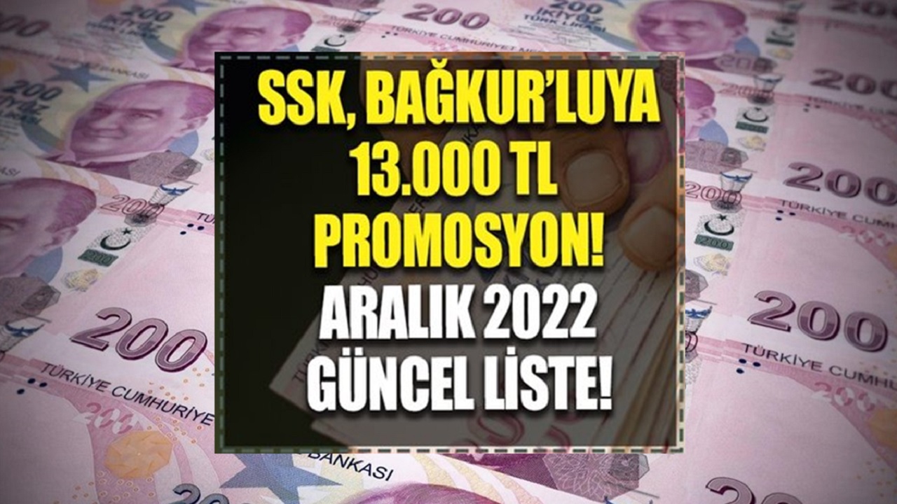 14 milyon SSK, Bağkur’luya 13.000 TL ödeme müjdesi geldi! Maaşı 3.500, 3.800, 4.000 TL olan dikkat