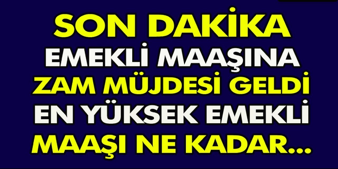 Herkes İlgilendiren O Büyük Haber Verildi! 2023 Emekli Maaşları 7150 TL Olacak