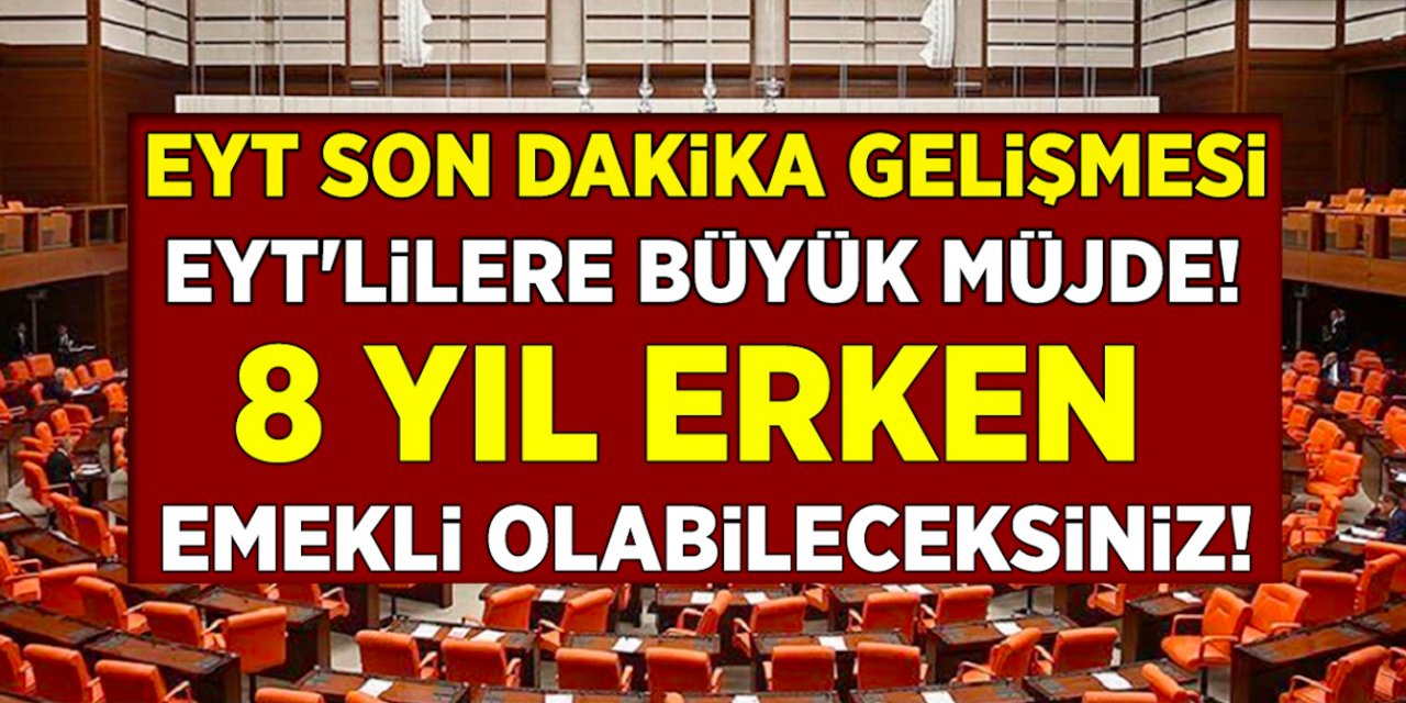 Erken Emeklilik Bekleyenlere Müjde! 10 Yıl Çalıştıysanız 8 Yıl Erken Emekli Olabilirsiniz