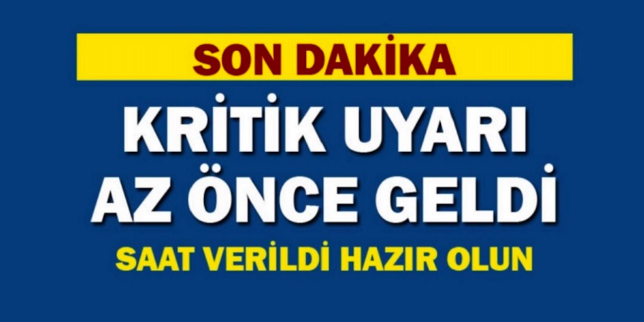 Meteoroloji Peş Peşe Uyarıları Yapıyor! Önümüzdeki Hafta Havalar Buz Kesilecek