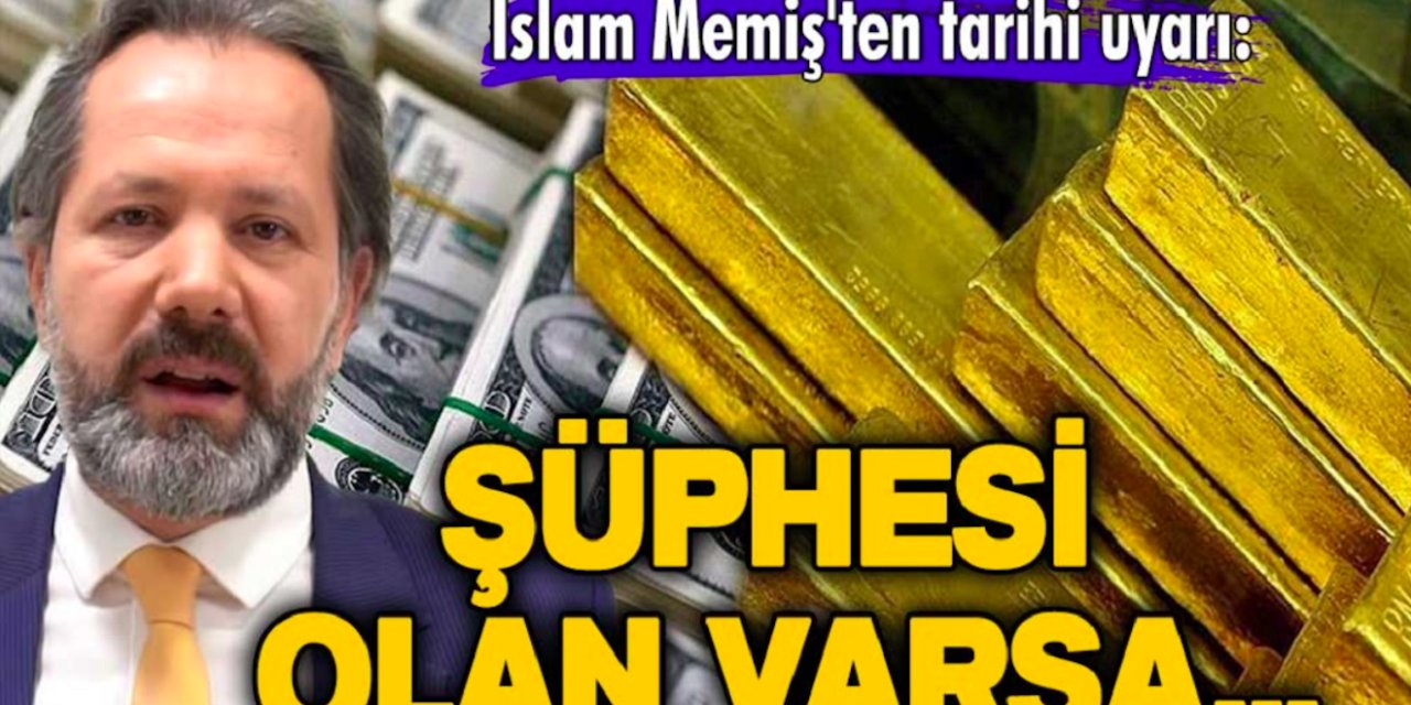 Yatırımcıları Korkutan Uyarı İslam Memiş’ten Geldi! Ortalık Bu Uyarıdan Sonra Fena Karışacak