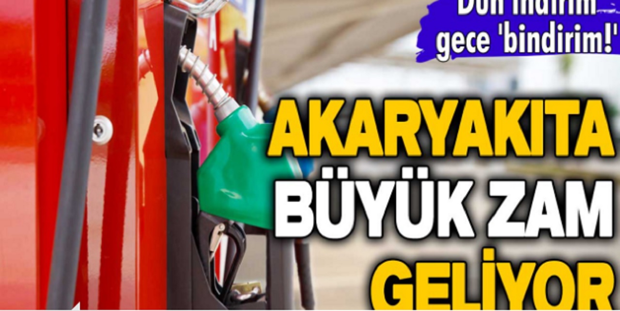Akaryakıta İndirim Gelmişti! Peşinden Zam mı Geldi? İşte Güncel Akaryakıt Fiyatları...