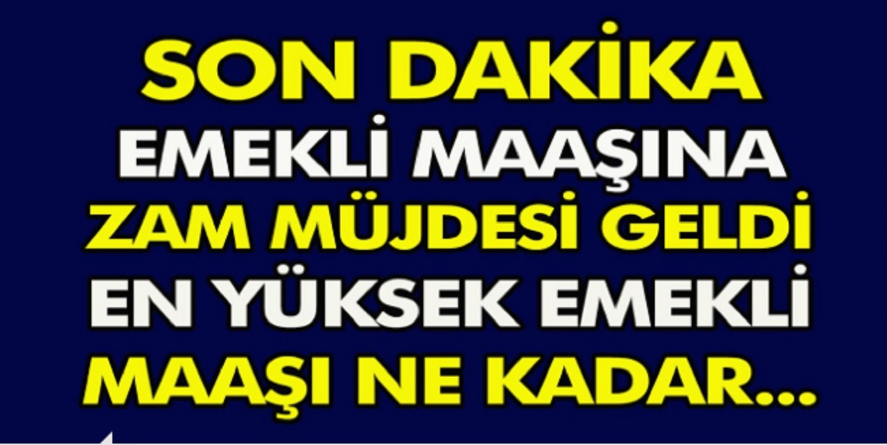 Hamle Geldi! En Düşük Emekli Maaşı 8 Bin 500 TL Olacak mı? Emekliye Güzel Haber Verilecek mi?