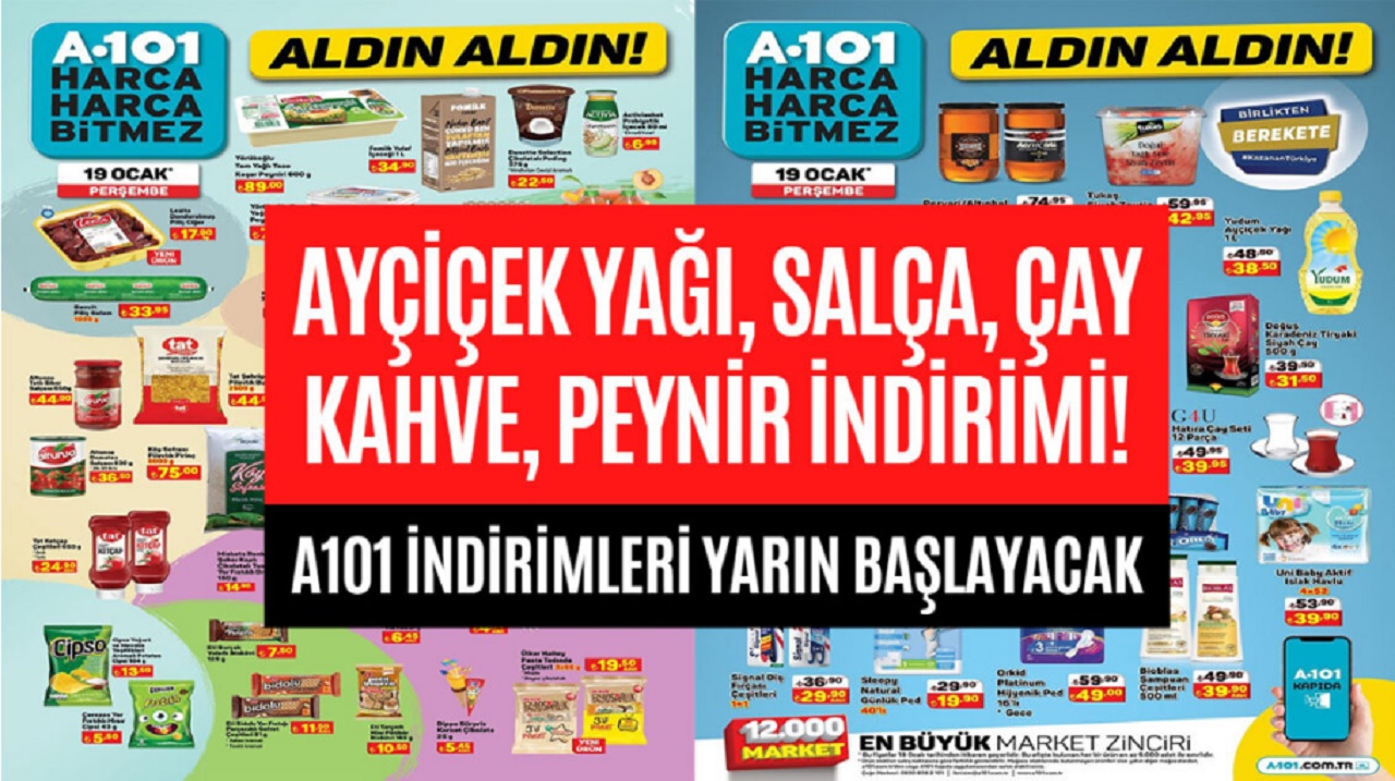 A101 Aktüel Ürünler Kataloğunu Yayınladı! Bu Hafta Aktüel Ürünler Listesinde Neler Var? Coşturan İndirimler A101'de....