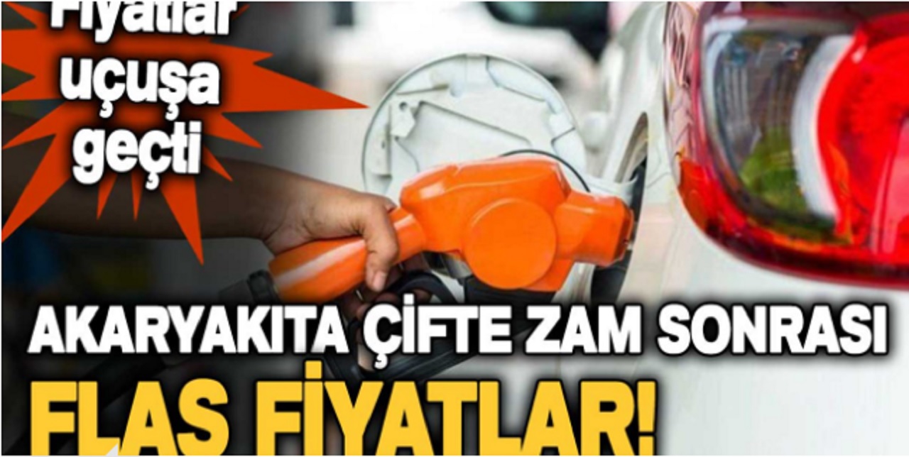 Akaryakıt Fiyatl Çifte Zam! 21 Ocak 2023 Benzin ve Motorin Uçuşa Geçti! İşte Güncel Rakamlar...