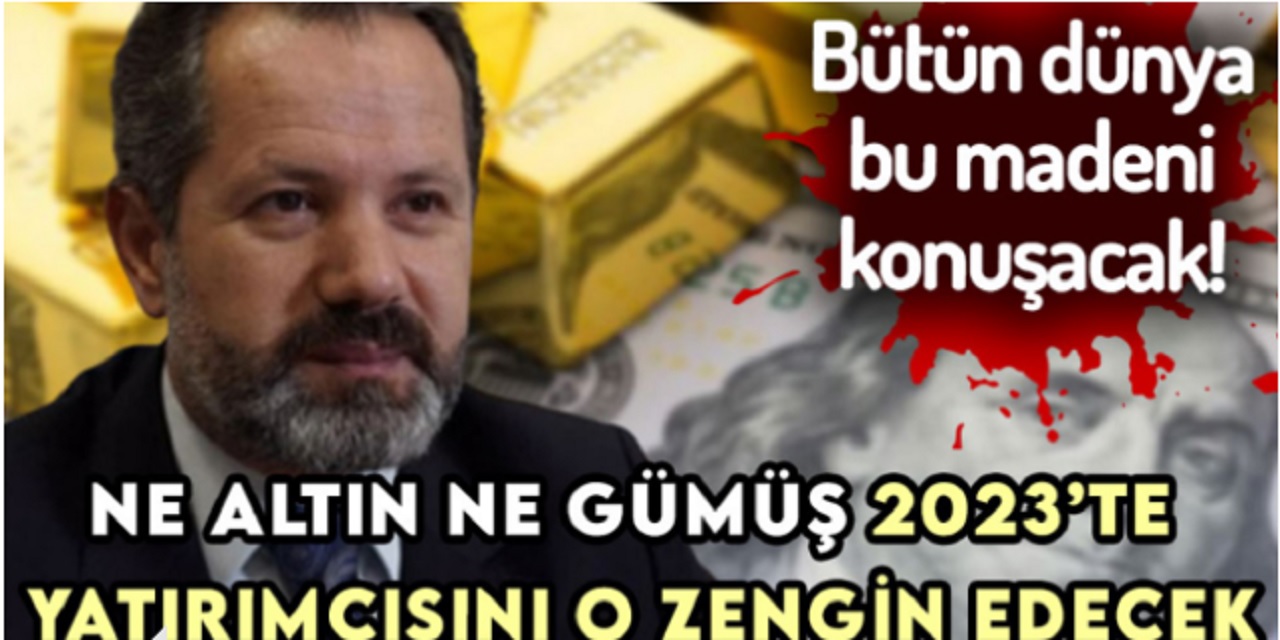 İslam Memiş'ten Dikkat Çeken Açıklama! "Ne Altın Ne Gümüş 2023'te Yatırımcılarını Zengin Edecek"