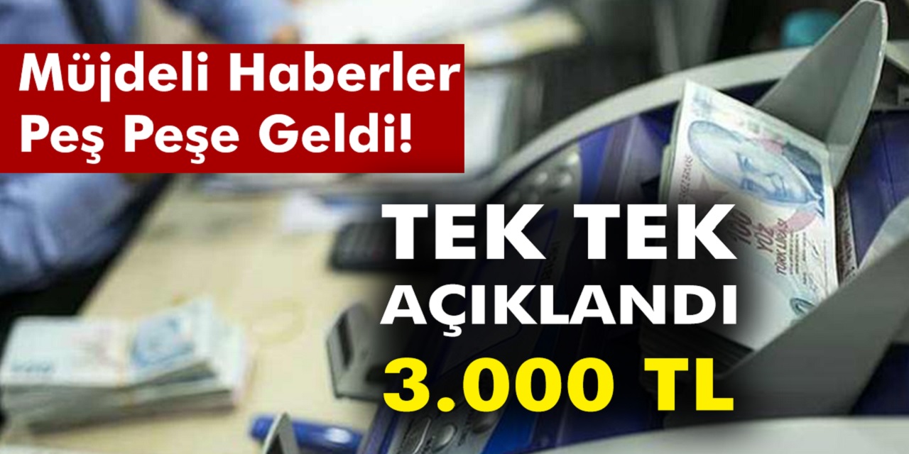 SGK'dan peş peşe açıklama: Karşılıksız aylık 3.000 TL ödeme yapılacak! Mecliste onaylandı! Dikkat bu yardımı kimse bilmiyor